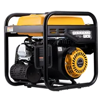 Onduleur d'essence Portable 3500W, générateur d'urgence 26kg, compteur numérique pour camping-car 4