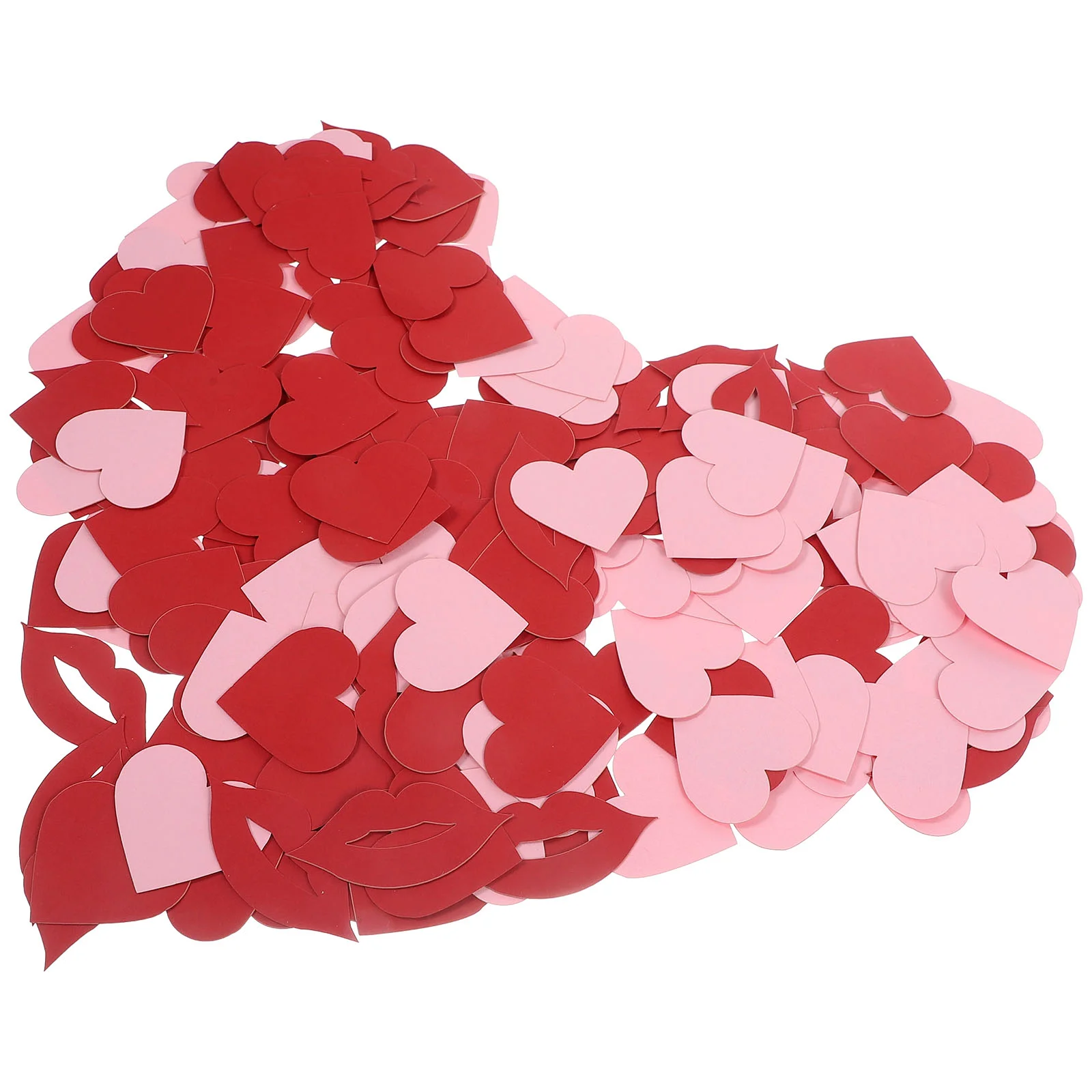 

200pcs Table Scatter Confetti Wedding Party Romantic Lip and Heart Confetti