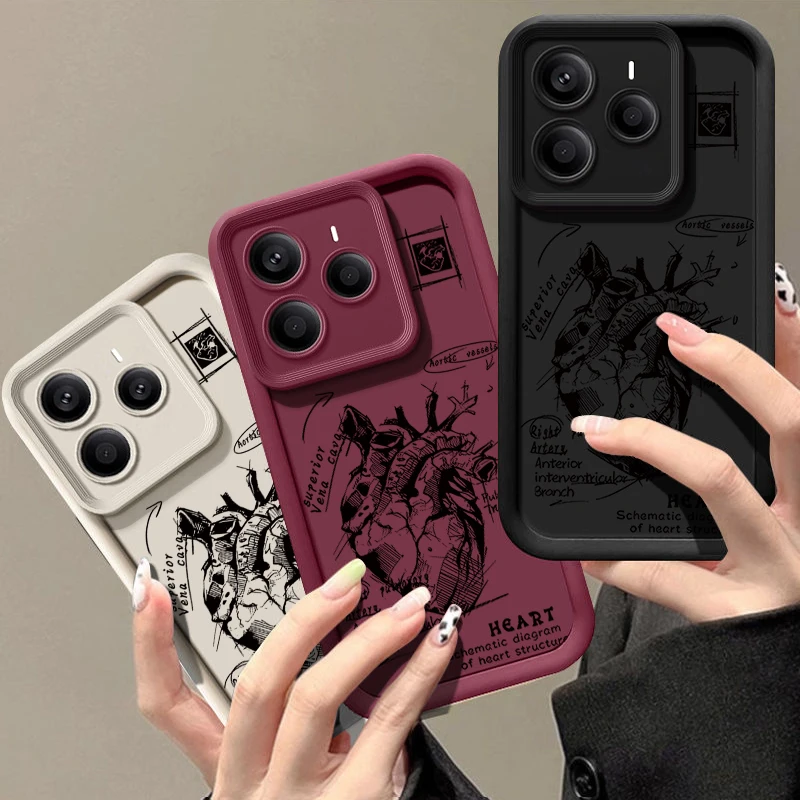 Creative Cardiovascular Design Heart Medical Pattern Phone Case