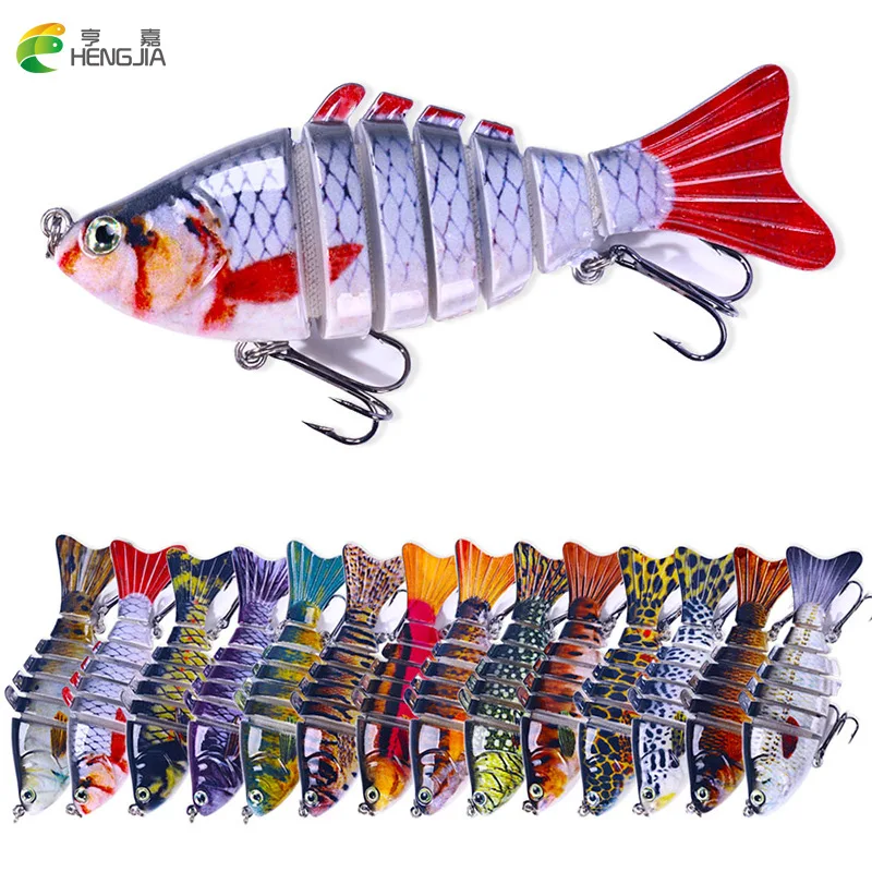 

Lure lure new 7 sections 10cm/15g multi-section fish lure