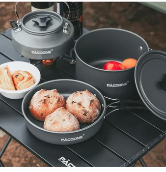 Portable Camping Cookware Set 7