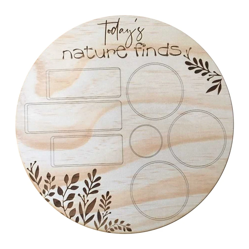 

Wooden Flower Stand Spring Outdoor Exploration Of Nature Game Baby Parent-Child Interactive Toys
