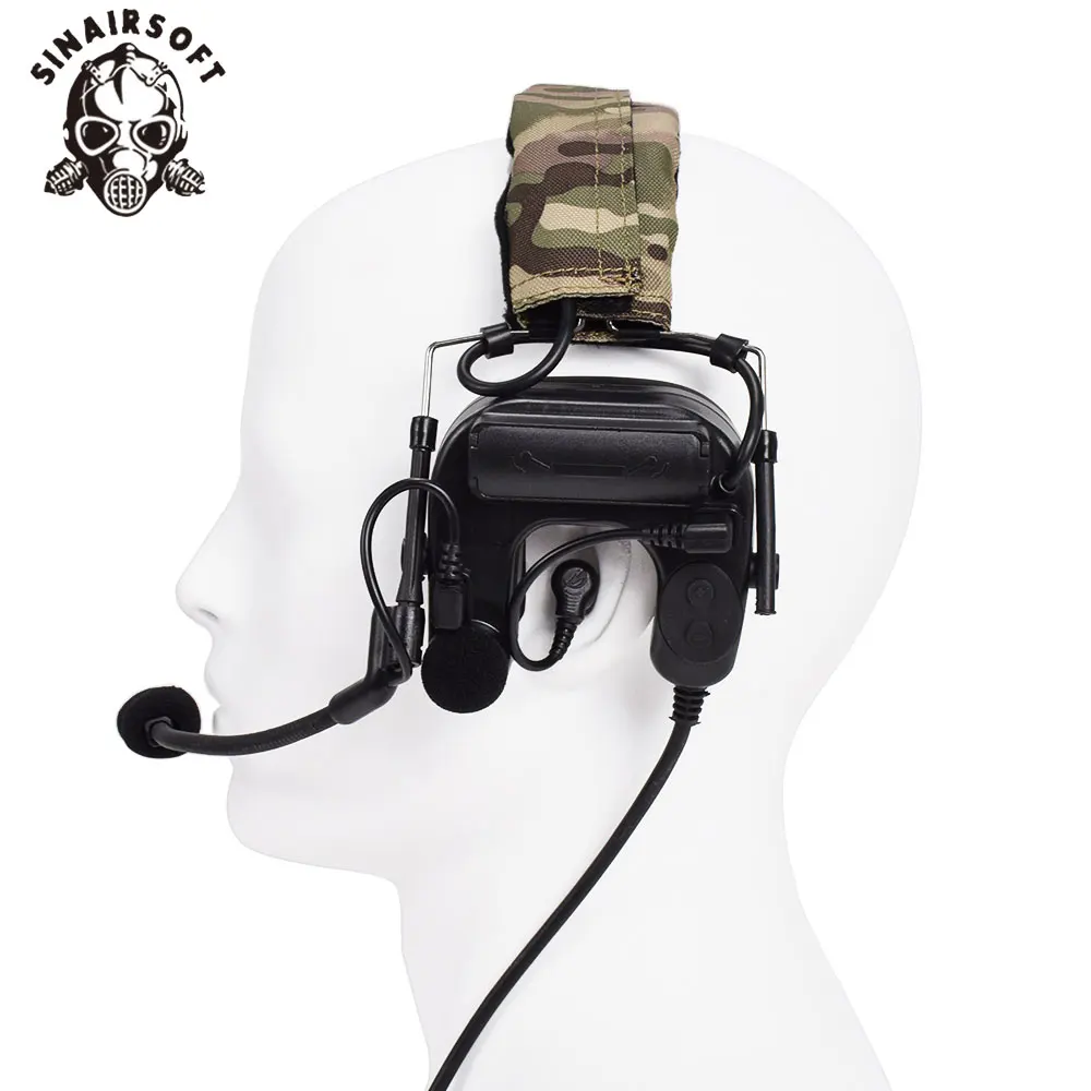 

SINAIRSOFT Z-tactical Sordin Tactical Headsets Airsoft Comtac Z 038 ZCOMTAC IV IN-THE-EAR Helmet Noise Canceling Headphone