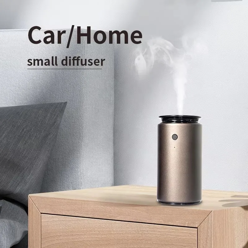 Vinescents Luxury Wireless Mini Portable Usb Essential Oil Scent Machine Waterless Car Aroma Diffuser