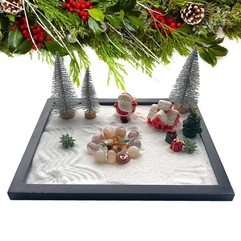 Mini Kerst Beeldjes Diy Fee Tuin Beeldjes Miniture Decoratie Eettafel Decor Voor Thuis Hotel Desktop