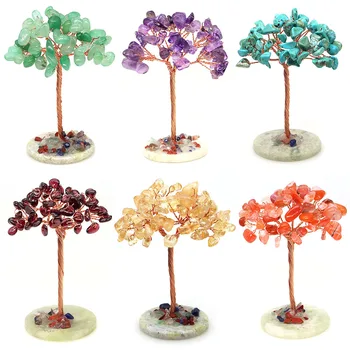 Crystal Money Tree Feng Shui Decor 1
