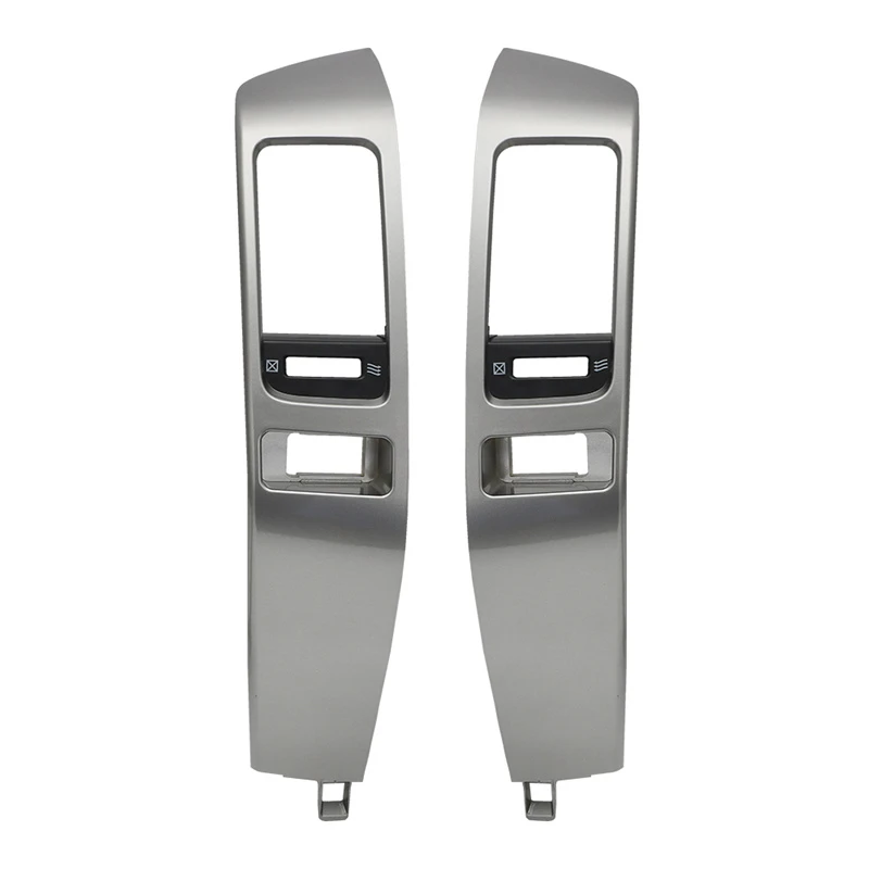 Ruili69 2pc Car Air Conditioner Outlet Frame A/c Vents Plate Panel For