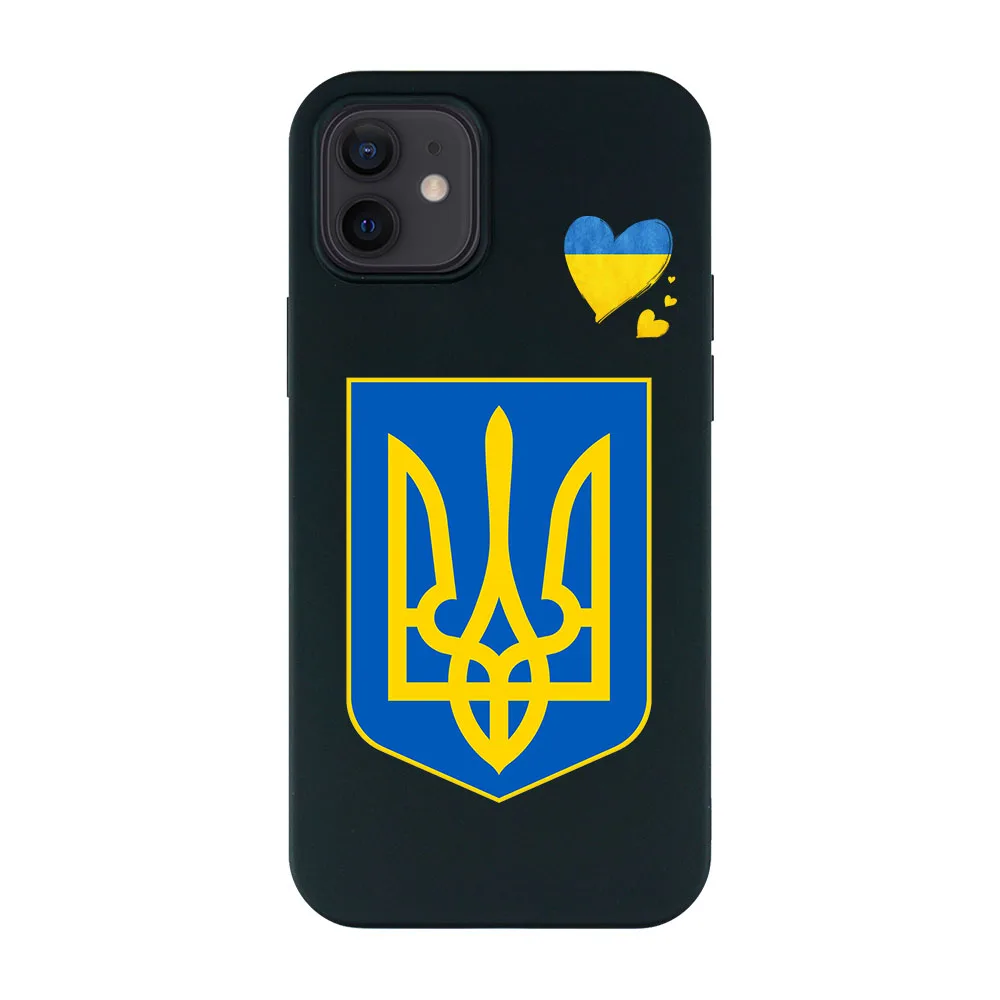 13 pro case Ukraine Map Flag Love Heart Pattern Soft Phone Case for iPhone 13 12 11 Pro Max SE 2022 Fundas Para Couple Silicone Paired Cover 13 pro cases