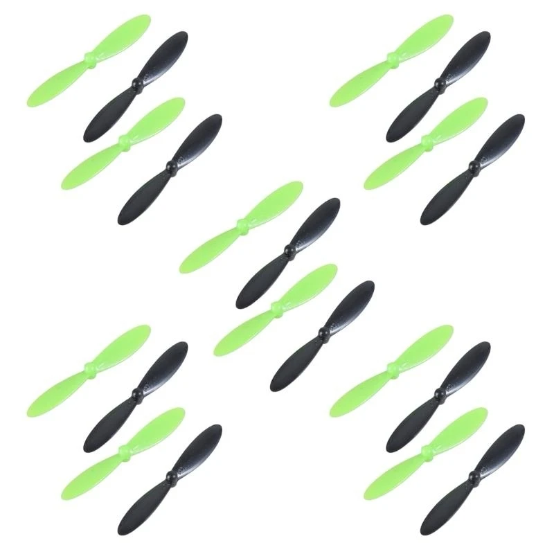 20 pâles d'hélice pour Hubsan H107C/H107L, pièces RC quadcopter