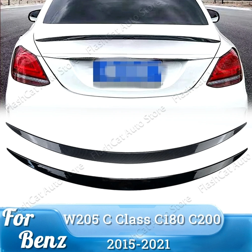 Спойлер для багажника MERCEDES BENZ W205 S205 C CLASS C180 C200 C300 C43 C63 AMG из АБС-пластика