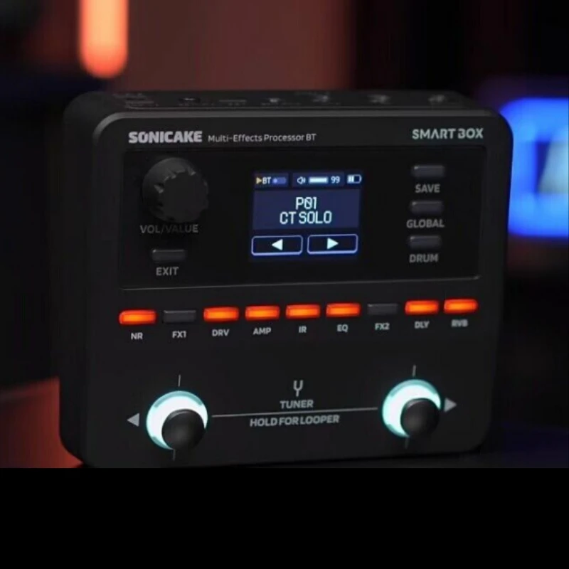 Processore multieffetto digitale Smart Box SONICAKE con algoritmi di modellazione digitale a scatola bianca di alta qualità per prestazioni dal vivo - immagine 6