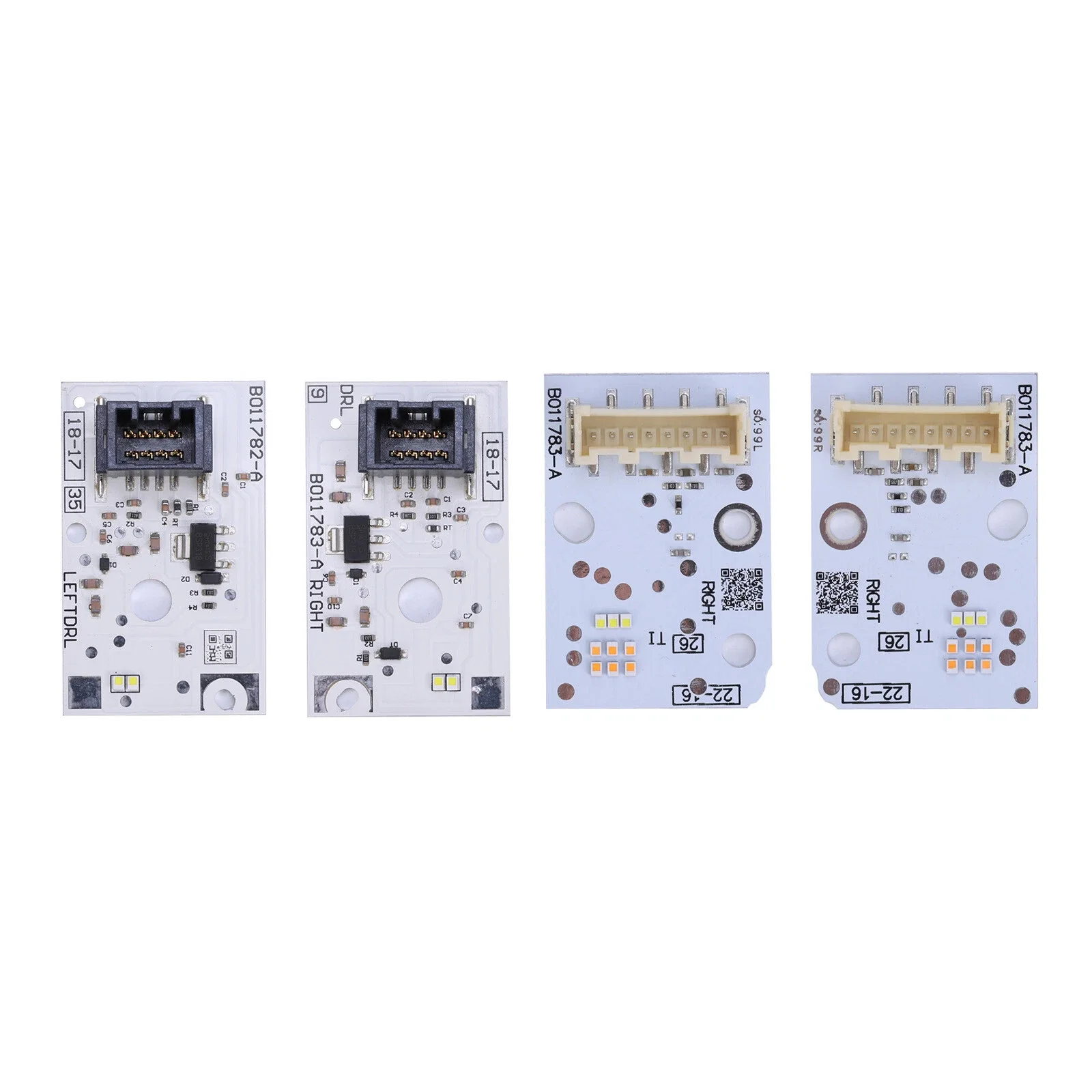 2017 2018 2019 2020 아우디 A3 S3 RS3 풀 LED 헤드라이트 주간 주행등 모듈용 비-RGB DRL LED 보드 (레드 블루)