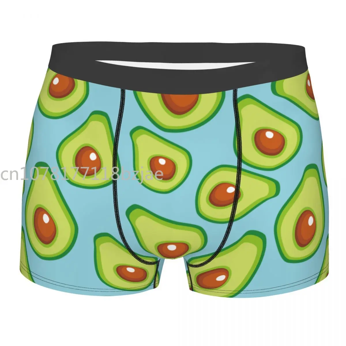 

Men Fruits Avocado Underwear Avocados Lover Sexy Boxer Briefs Shorts Panties Male Soft Underpants Underwear Men Print