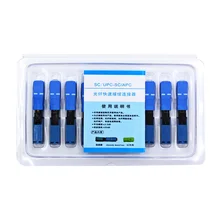 

100pcs/lot Fiber Optics SC UPC FTTH Connector Fast Fiber Optic Connector Cable Patch Cord Accessories High Quality Telecom Level