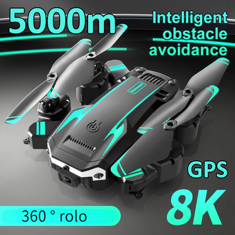 

G6 Дрон 8K 5G GPS Дрон Профессиональная HD аэрофотосъемка избегающая препятствий Камера вертолет Радиоуправляемый квадрокоптер игрушка