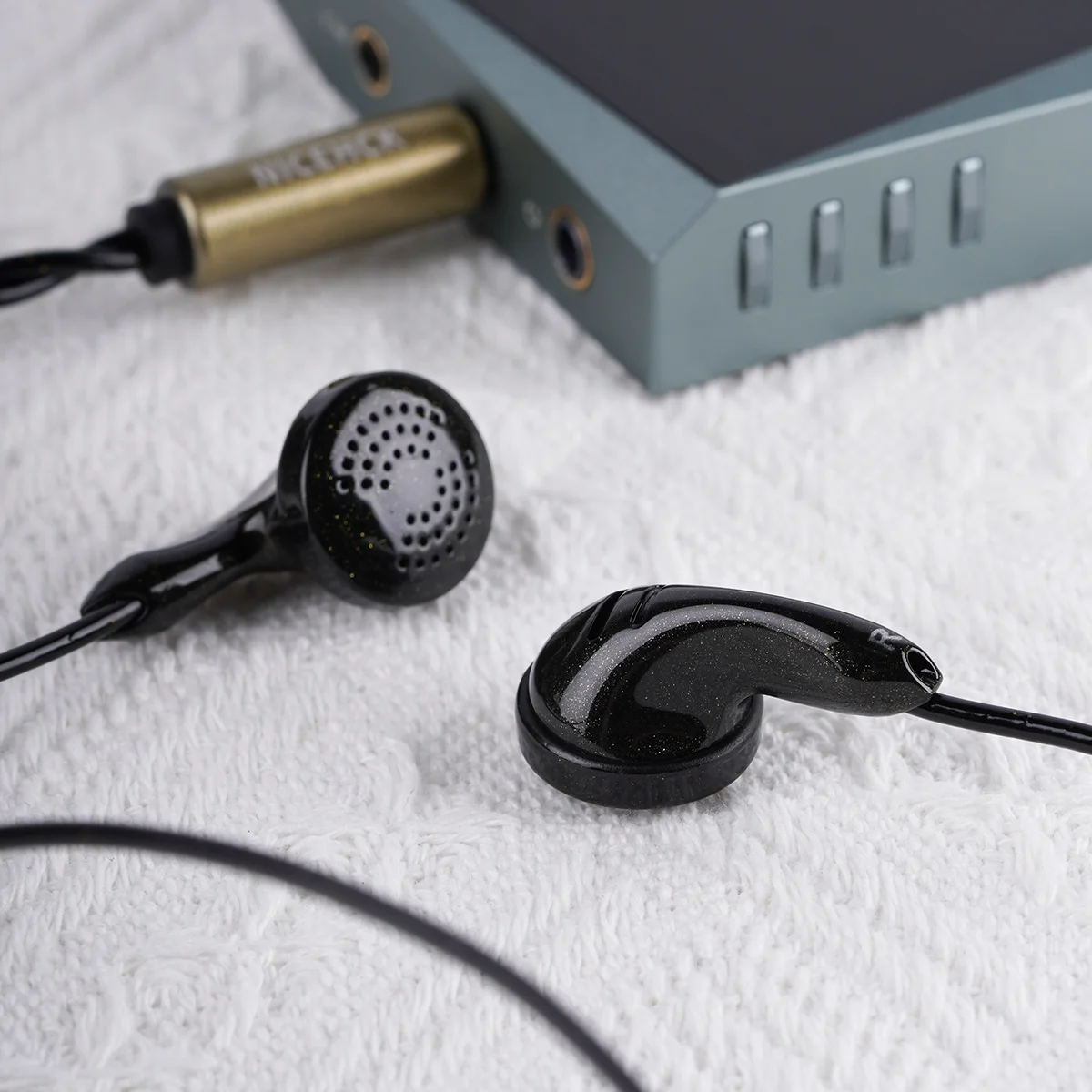 Nicehck B80 Original Channel Flat Head Earbuds Hifi Wired Headphones Pu Topological Biofilm Headphones With High Sound Quality 5