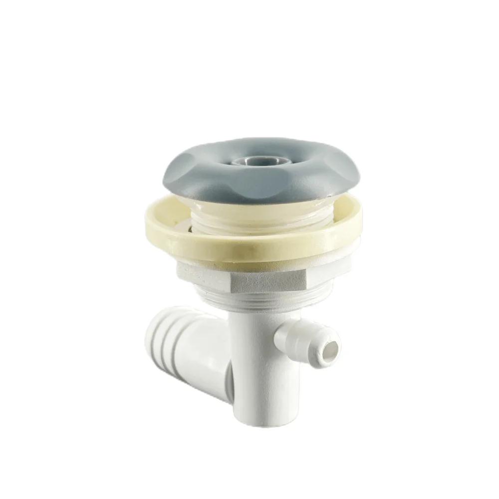 &Phi;50mm Cover Single Hole Adjustable Bathtub Spa Nozzle ABS Cover PVC Body Massage Bathtub Bubble Nozzle Hot Tub Water Jet