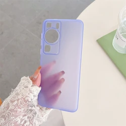 Ultra Thin Matte Shockproof TPU Smartphone Case Cover - Mate30 Pro (Purple)