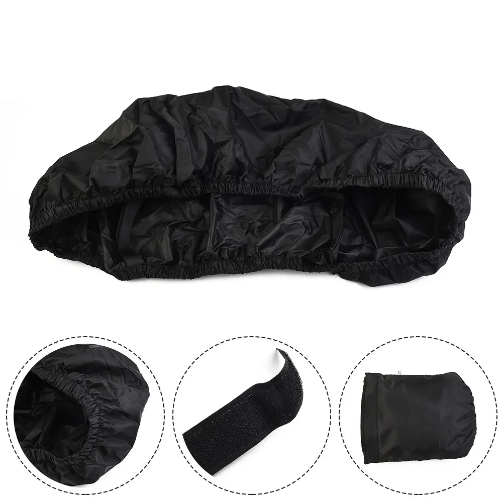 Motorcycle Rain Seat Cover Flexible Waterproof Saddle Cover Black Oxford Cloth Sun Sown Protect Motorcycle Accessories