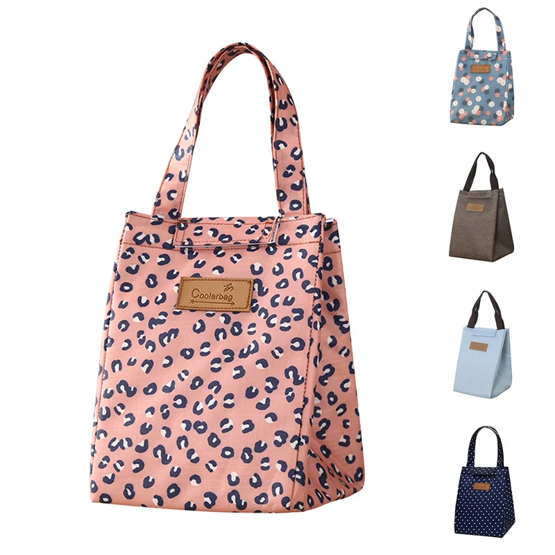

Insulated Lunch Box Bag Student Thermal Insulation Bento Bags For Women Food Picnic Tote Bag Portable Meal Insulation Bags