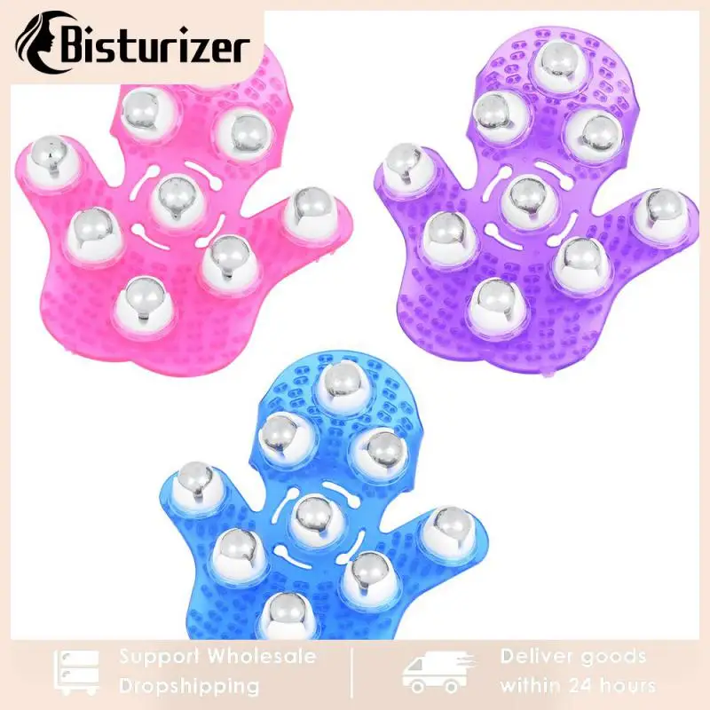 

Roller Ball Body Massage Glove Anti-Cellulite Muscle Pain Relief Relax Massager For Neck Back Shoulder Buttocks Face Lift Tools