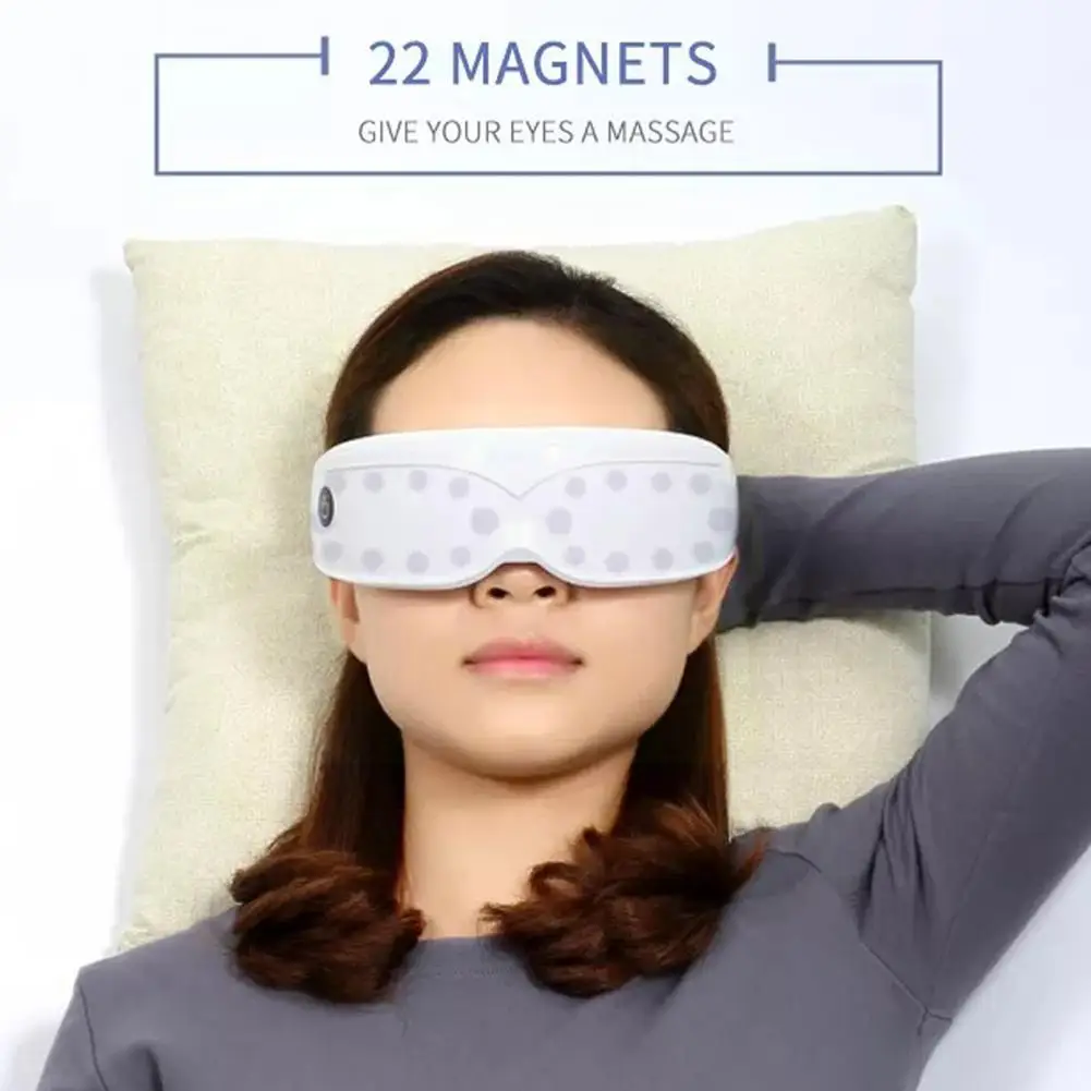 

New Eye Massager Electric Silicone Magnetic Eye Massager Instrument Fatigue to Relieve Eye Eye Massager Eye Massager Care L6Z4