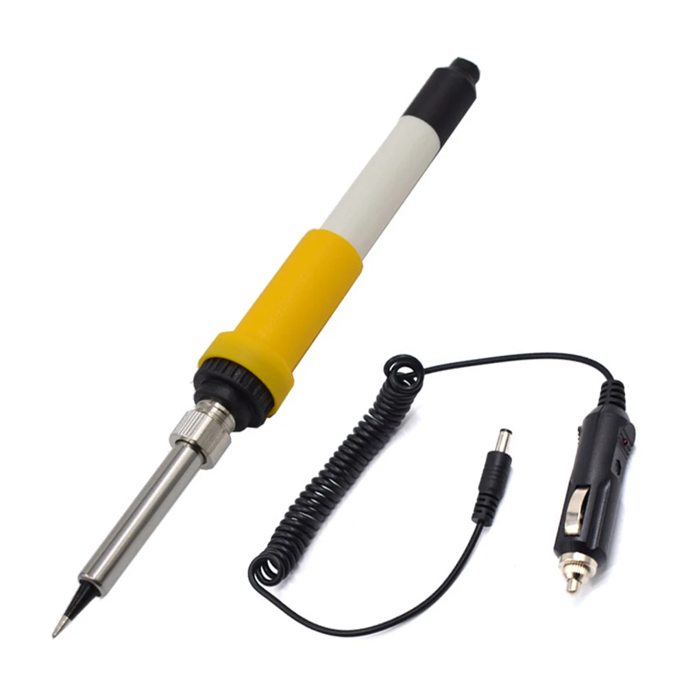 

DC12V 40W Electric Soldering Iron Ceramic Heating Portable Car Auto Clip Powered Household Electronic Welding Repair Tool