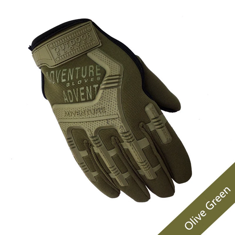 Army Combat Tactical Gloves Men Full Finger Camouflage Paintball Military Gloves SWAT Soldier Shoot Bicycle Mittens handschoenen mens fleece gloves