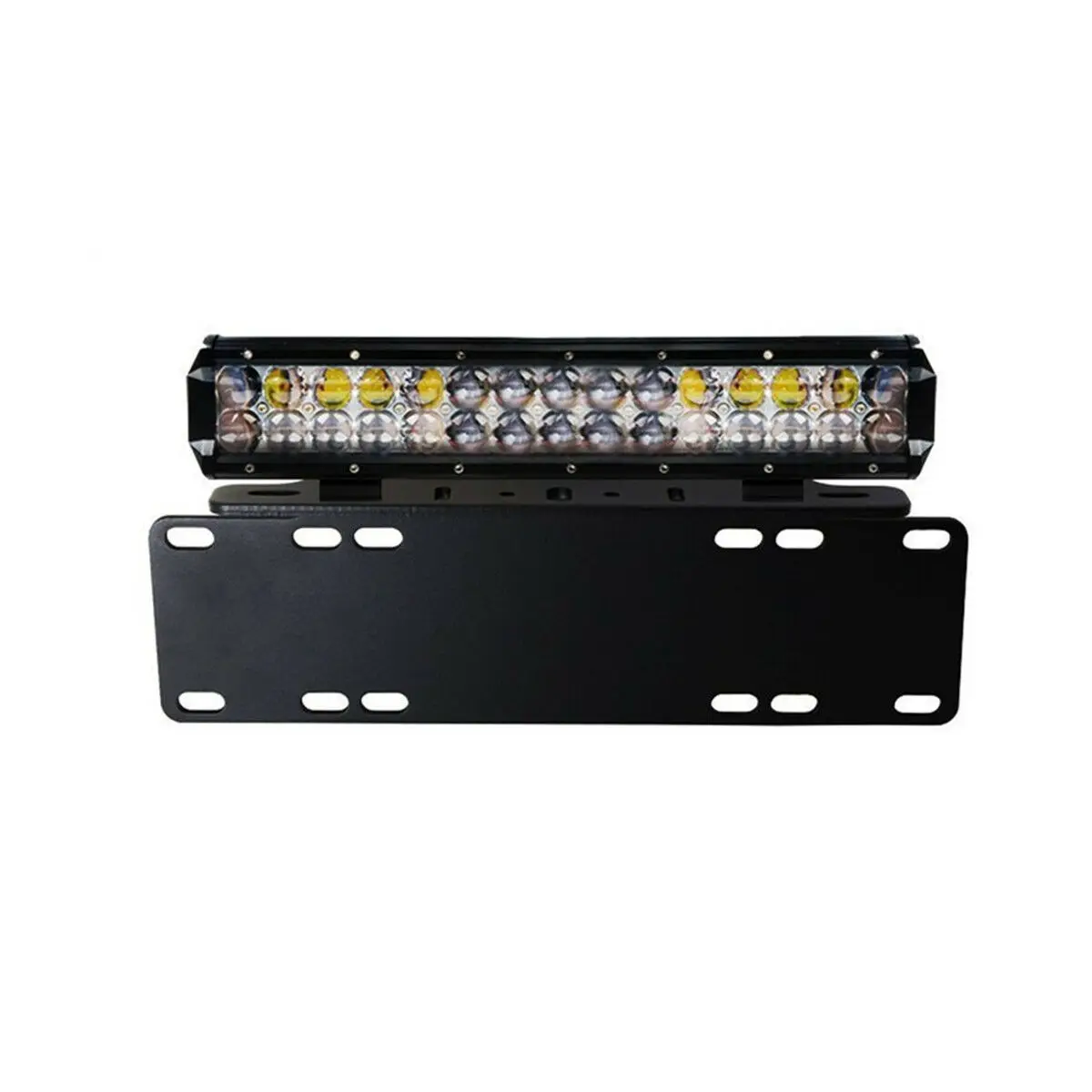 

Автомобильные запчасти и аксессуары 2022, держатель номерного знака переднего бампера 23 дюйма, серебристый кронштейн для крепления фотовспышки