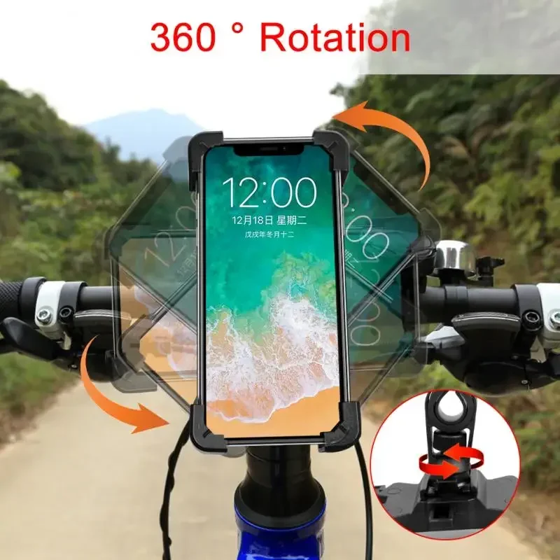 Adjustable Bike Phone Holder Mount For Cycling GPS