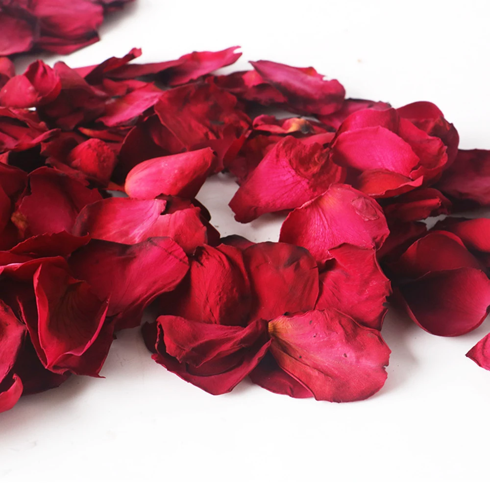Dried Rose Petals Bath Tools Natural Flower Petal Spa Whitening
