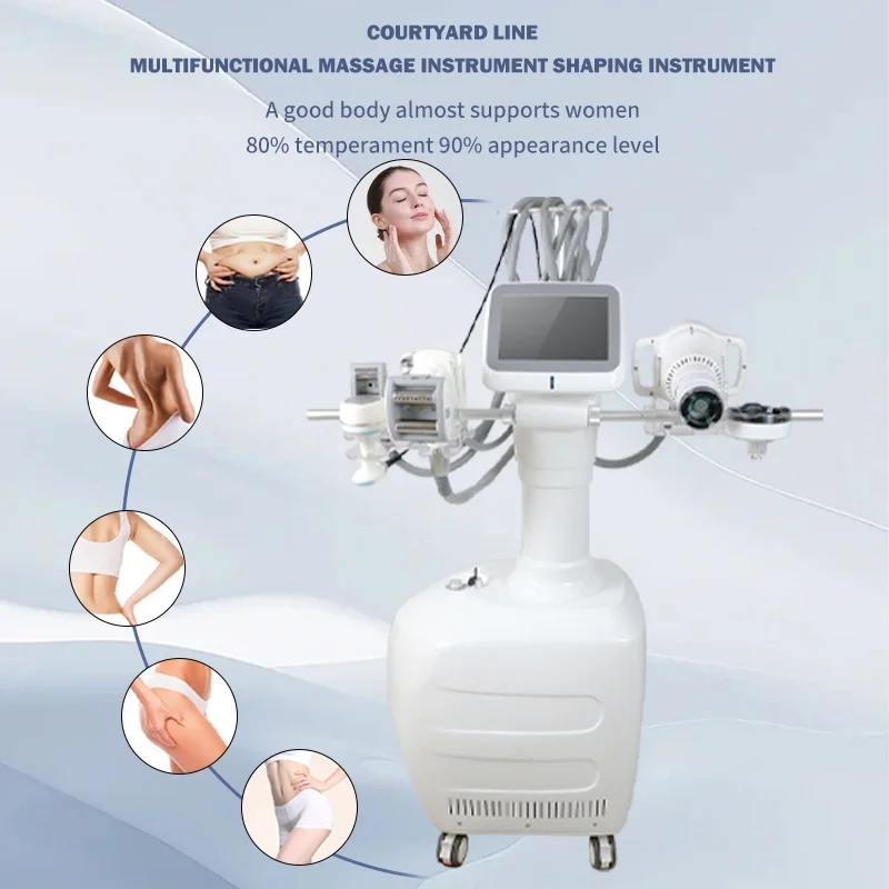 Professional 7 in 1 Velashape Body Slimming & Face Lifting Machine V9/V10 Multifunctional System