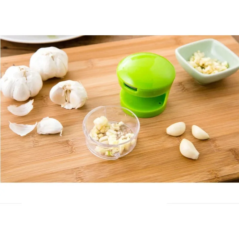 hot Practical Home Kitchen Tool Kit Garlic Press Chopper Slicer Hand Presser Garlic Grinder