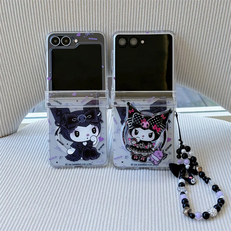 Gothic Magnetic Phone Case with Magsafe and Decorative Wrist Strap