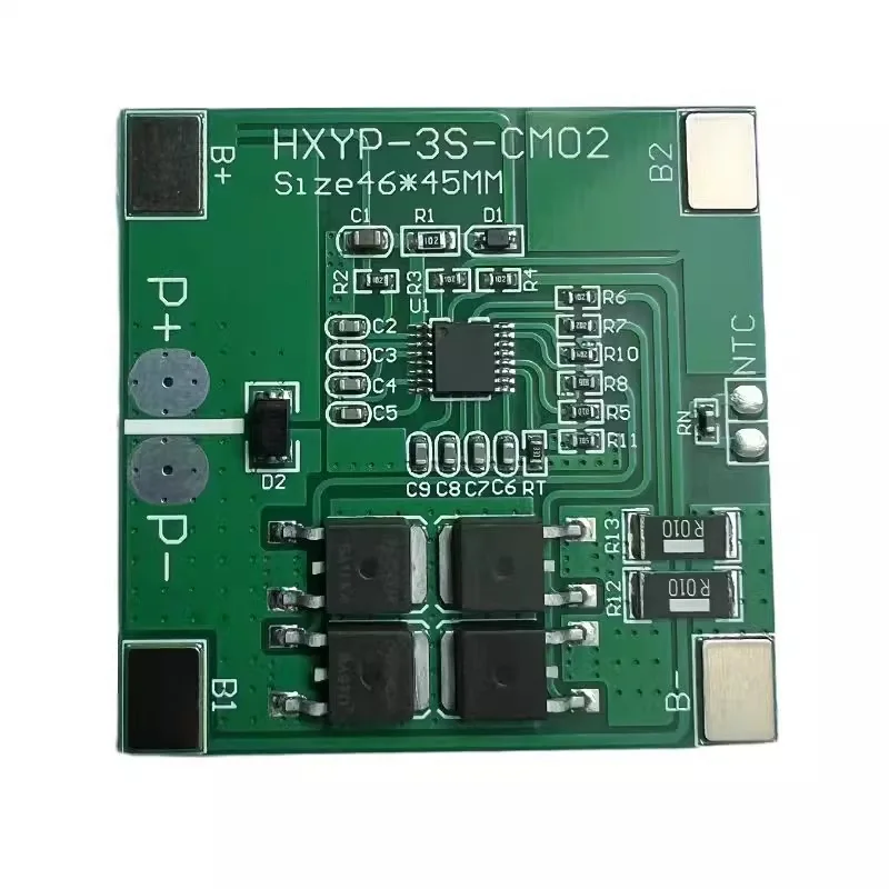 

Защитная плата 3S 11,1 в 12 В 12,6 в 18650 для литиевого аккумулятора, защита от перезаряда, разряд 14 а 20 А, литий-ионный аккумулятор, модуль BMS, распылитель