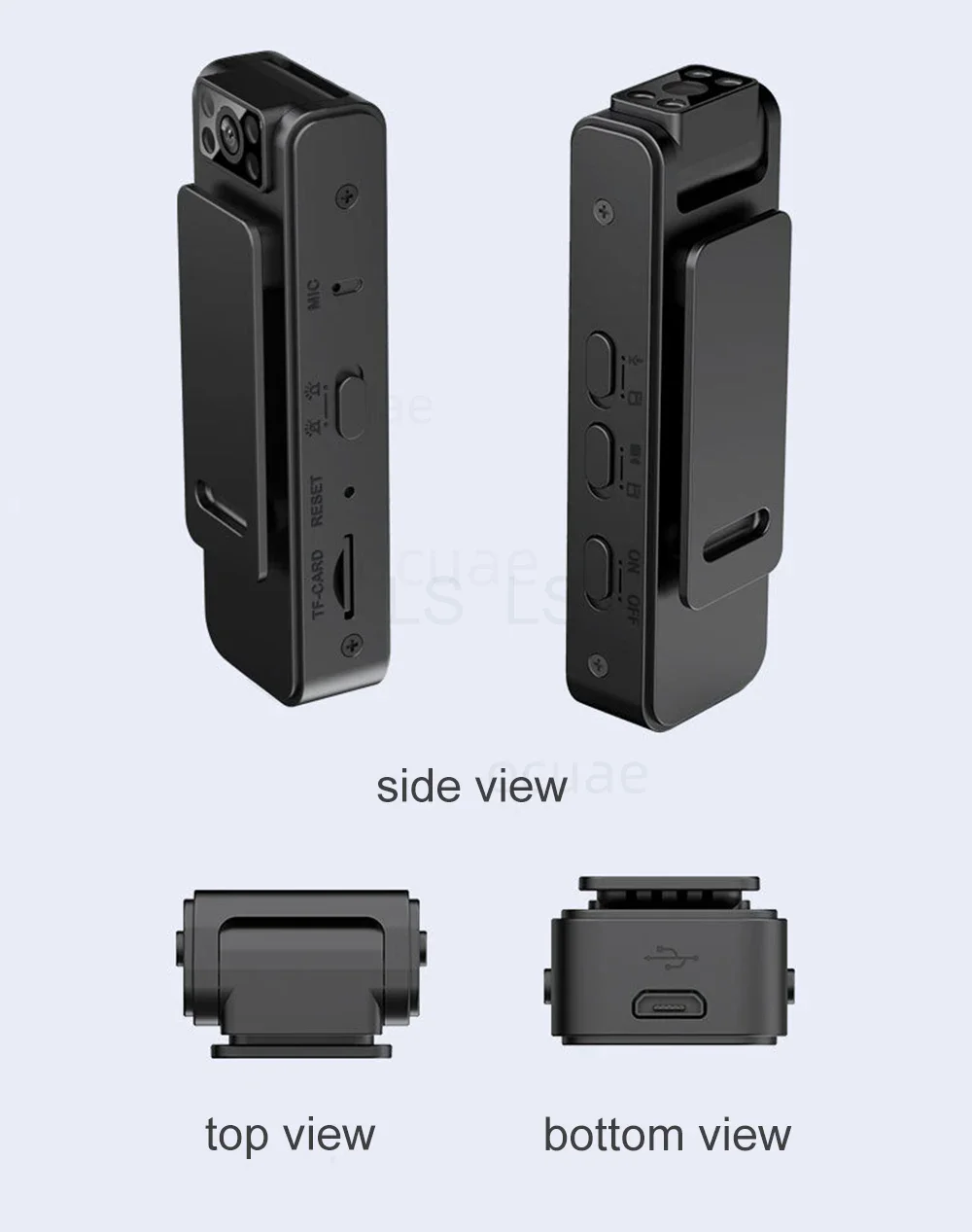 A19 Digtal Mini Camera Video Audio Recorder HD 1080P Meeting Outdoor Sports Loop