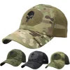 Camouflage Baseball Cap Mesh Breathable Special Forces Tactical Camo Hat Skull Duck Visor Hat 1
