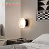 Modern Round Wall Lamp LED Acrylic Wall Light Sconce Living Room Aisel Corridor Bedroom Bathroom Home Decoration Indoor Lighting 5