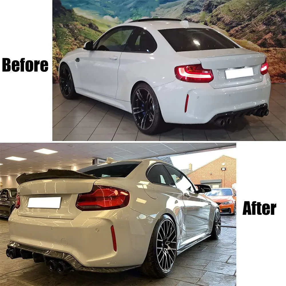 PSM Style Rear Tail Wings For BMW 4 Series F32 428i 430i 435i 440i Glossy Black Rear Trunk Spoiler Wing Lip PSM Style Rear Tail Wings For BMW 4 Series F32 428i 430i 435i 440i Glossy Black Rear Trunk Spoiler Wing Lip