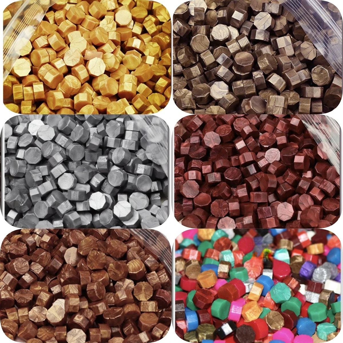 Sealing Wax Beads 1000g Vintage 3300pcs Envelope Wax Sealing Strip