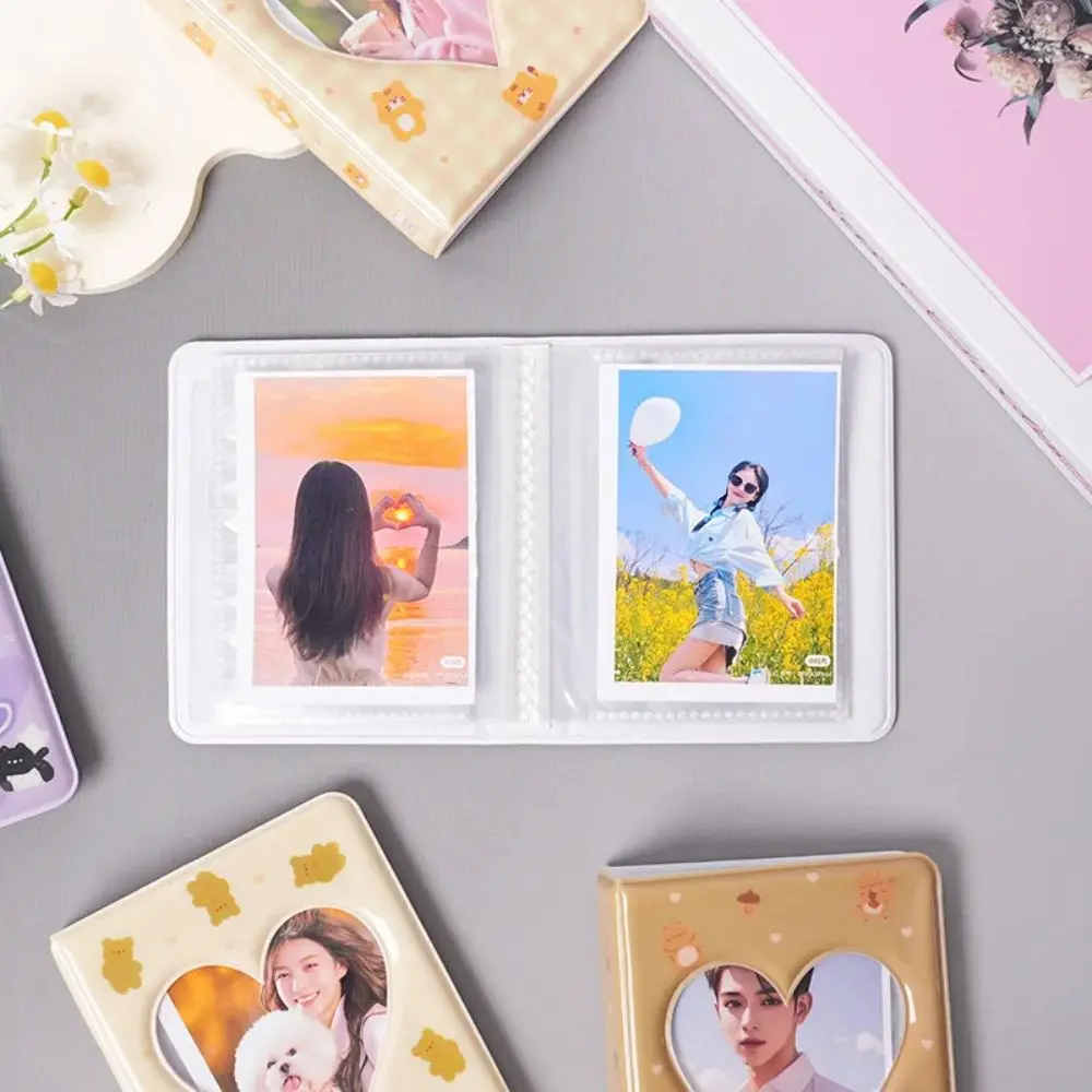 Photo album 1 36 Card/3-inch Love Polaroid Photo Storage Book Starry Sky Card Transparent inner Page Collection Album