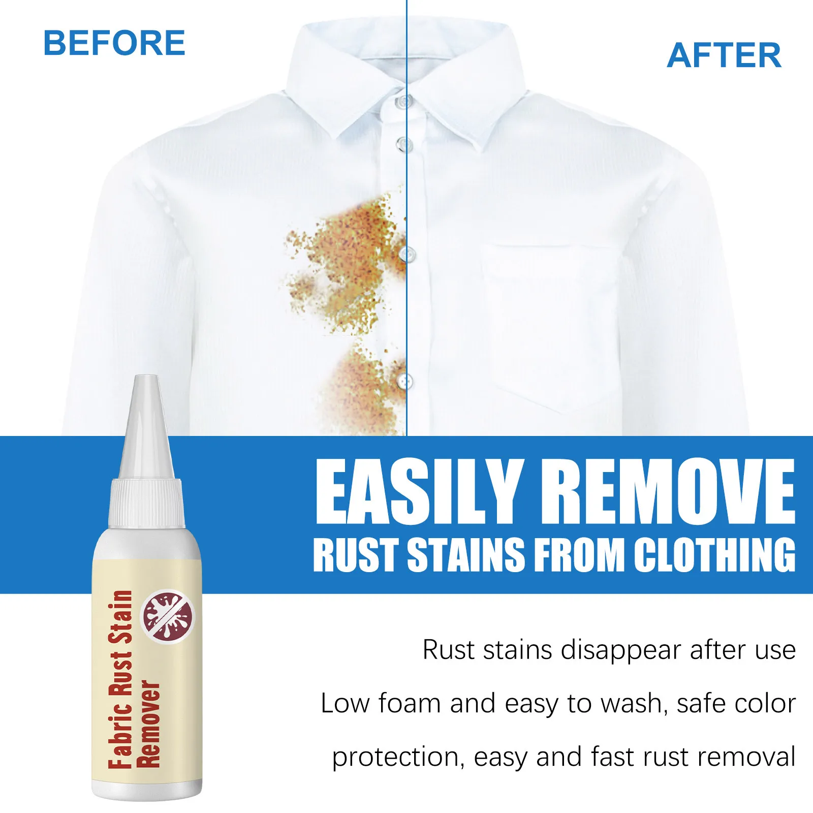 Effective Rust Removal for Clothes