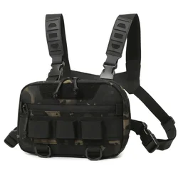 Tactical Multi-Use Chest Vest Pack - Other (Black CP)