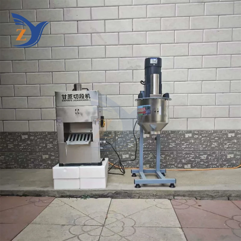 Sugarcane Mechanical Electric Manual New Commercial Machine Automatic Cutting Dynamic Segment Length Can Be Adjusted Machinery 5
