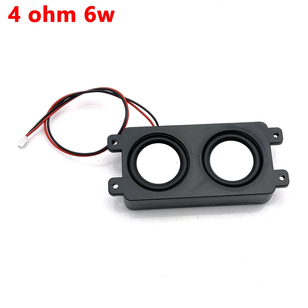 1set 2W 4 ohm mini Full Range Clear Sound Cavity Speaker Dual Vibration membrane Audio loudspeaker Box Connector For TV computer