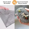 Household Magic Cleaning Cloth, Home Cleaning Rags, Thicken Kitchen Dish Pot Washdishing Cloths Non-Stick Towel Clean Tools 2
