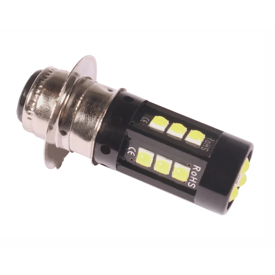 1pcs H6M P15D LED Motorcycle Headlight White PX15D P15D-25-1 Bulb Scooter Moped Motor LED HeadLamp 2000Lm 12V Motorcycle Headlight Motorcycle Led Lights Led Motorcycle Lights Led Lights