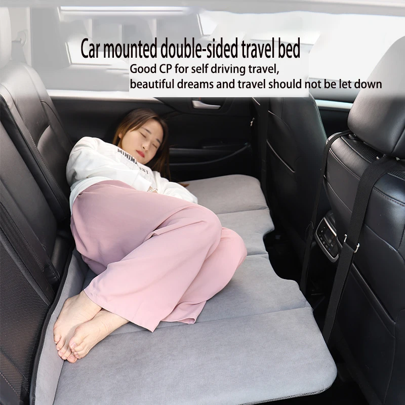 Car Camping Mattress Portable Folding Bed Car Rear Seat Travel Camping Mattress for Sleeping Automotive Interior Accessories