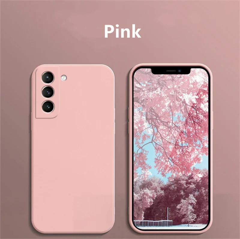 Soft Liquid Silicone Phone Case Cover - Enhanced Protection & Sleek Design