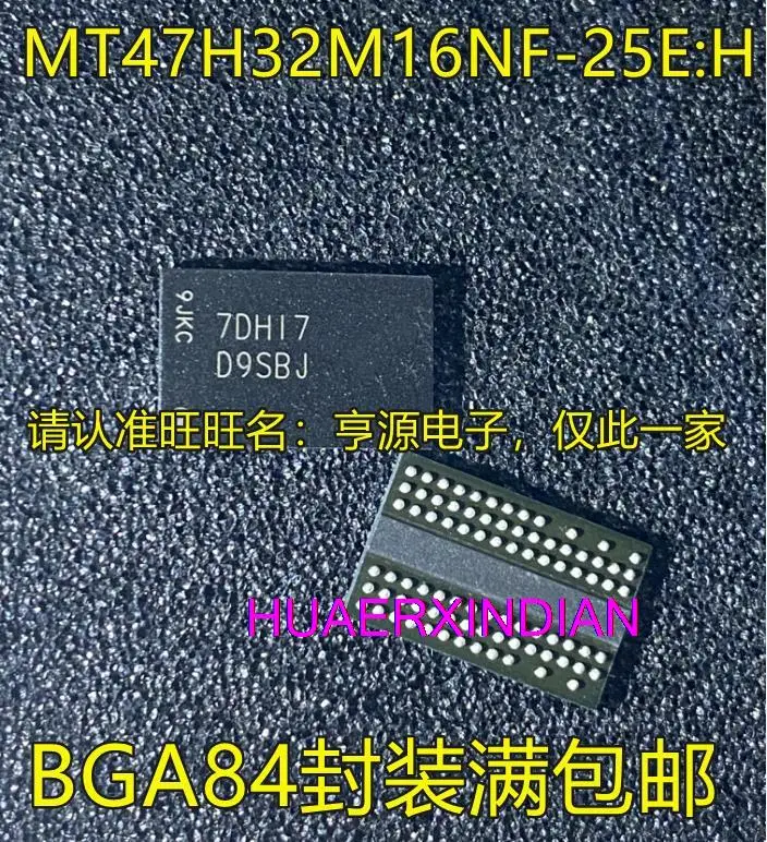 

10PCS New Original MT47H32M16NF-25E:H D9SBJ BGA DDR 512MB